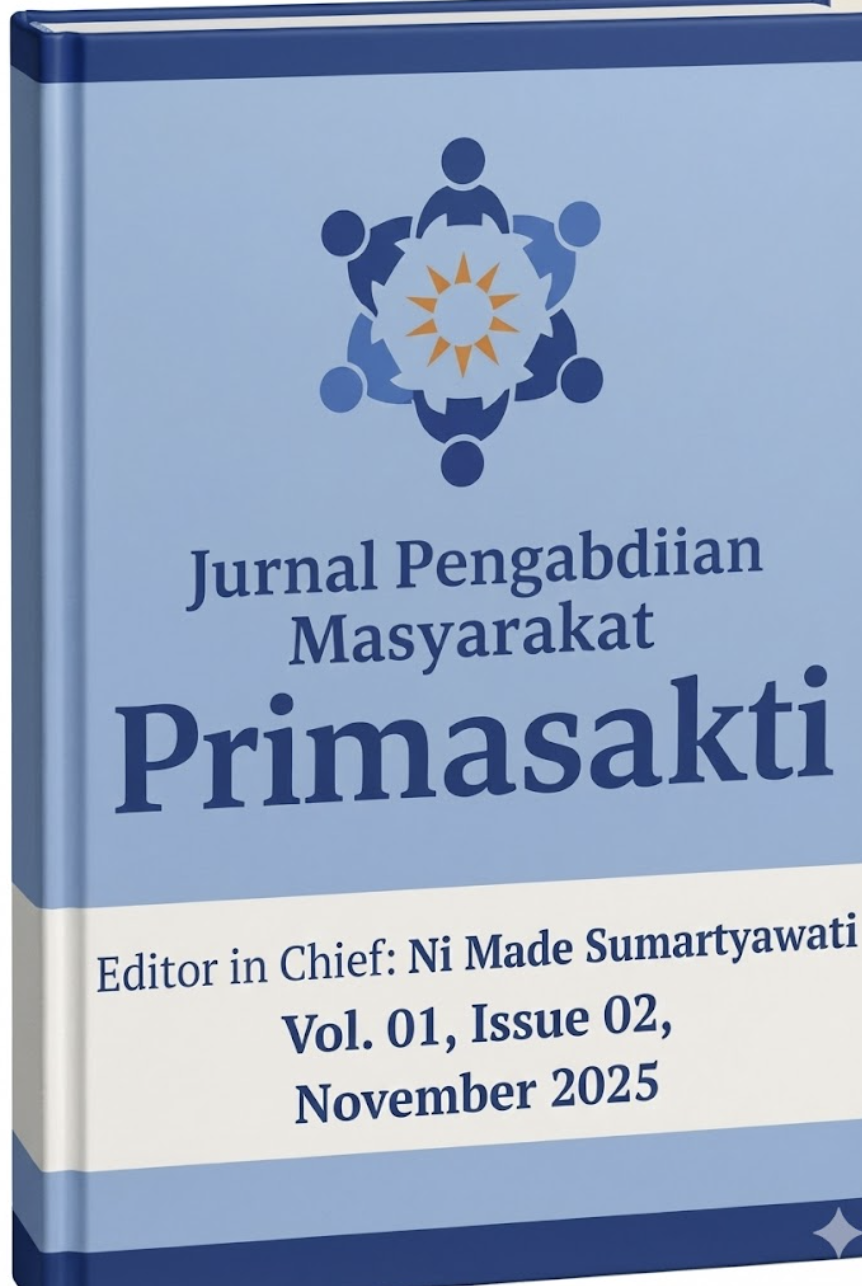 					View Vol. 1 No. 02 (2025): Prima sakti: Jurnal Pengabdian Masyarakat
				
